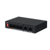 PFS3006-4ET-60 6-Port 10/100Mbps Unmanaged Desktop Switch with 4 PoE Ports | Dahua Kamera Sistemleri